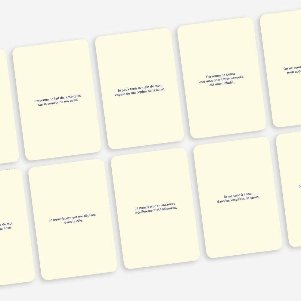 Sexploration: Le Jeu des Privilèges Cartes