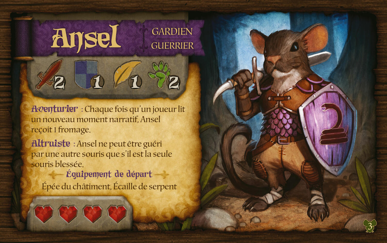 Mice and Mystics: Chroniques des Sous-Bois Carte