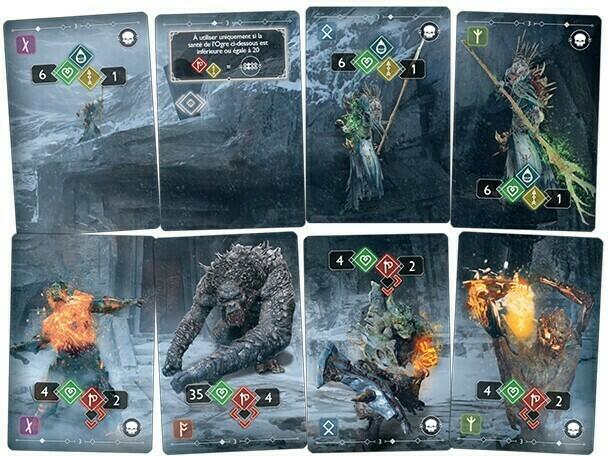 God of War: Le Jeu de Cartes Cartes