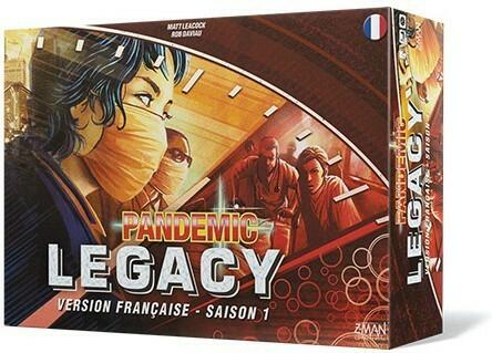 Pandemic Legacy: Saison 1 (Rouge) 2018 Cover 3d