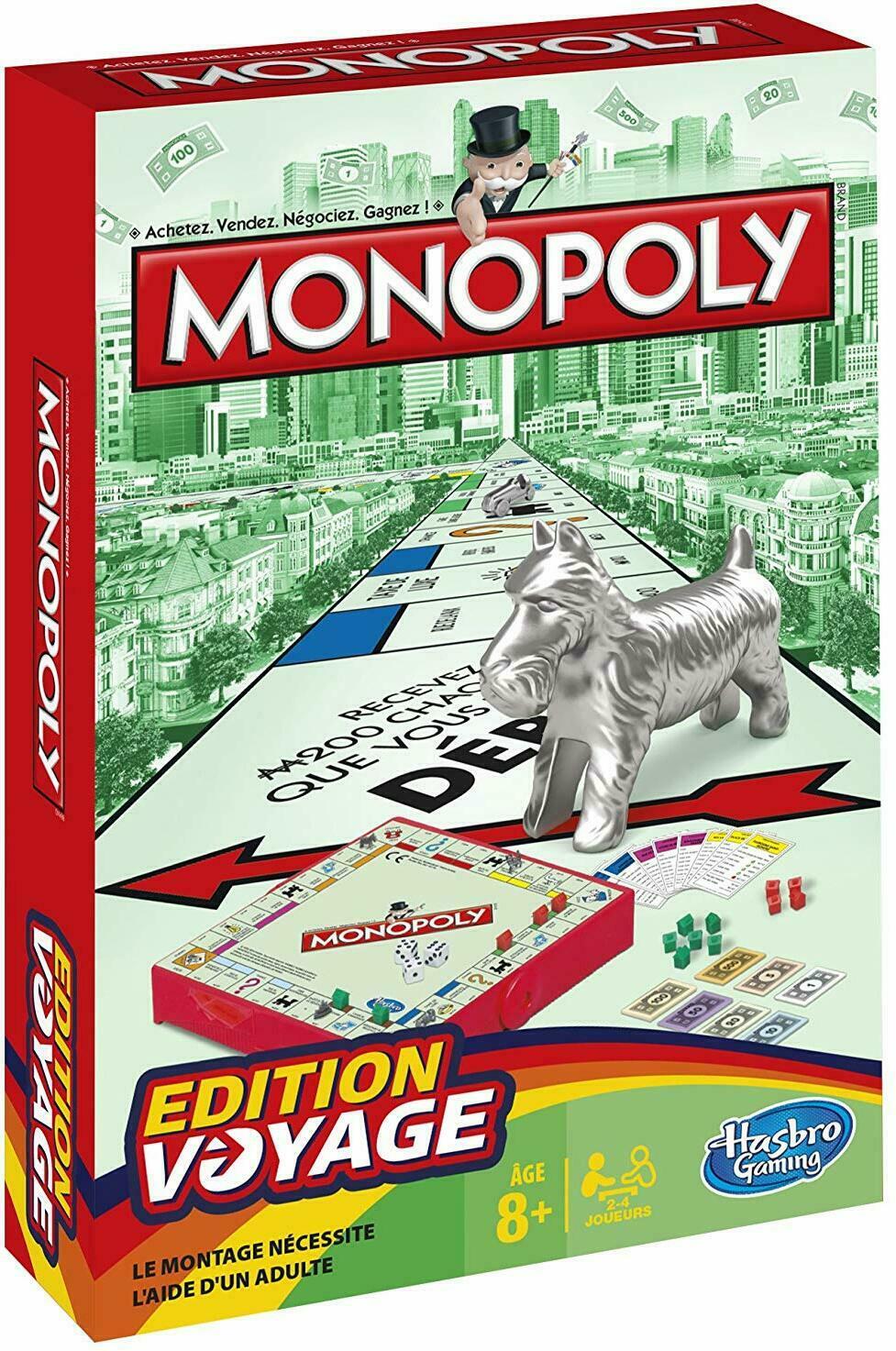 Monopoly: Édition Voyage Cover 3d
