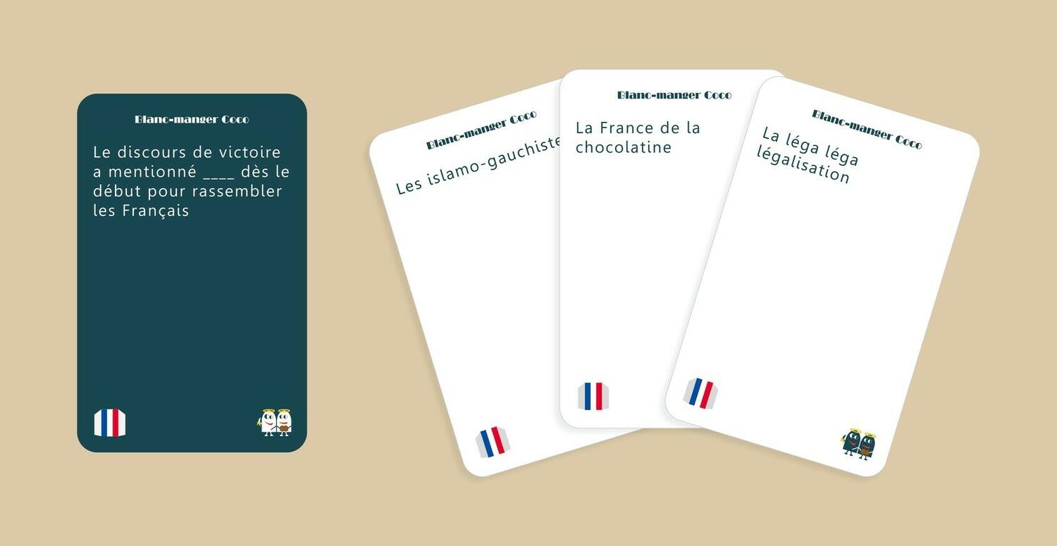 Blanc Manger Coco: Plein les Urnes Cartes