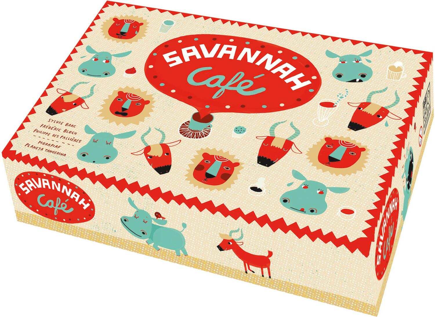 Savannah Café Cover 3d