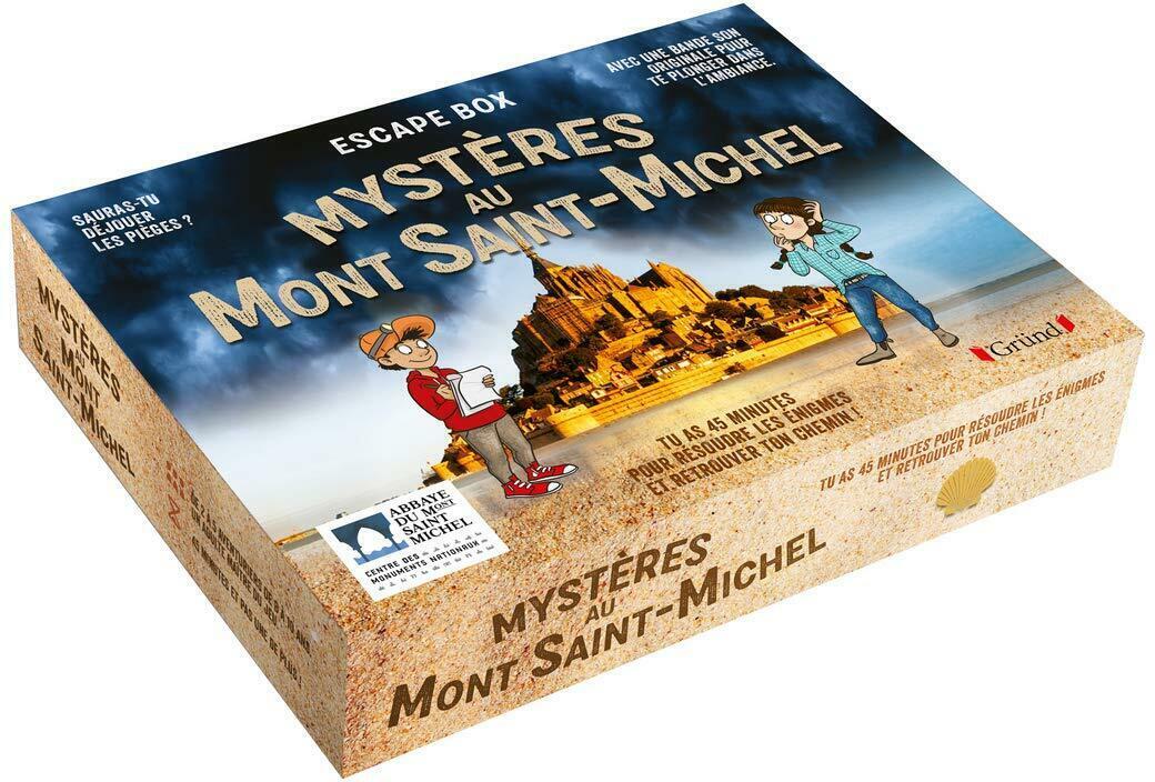 Escape Game: Mystère au Mont Saint Michel Cover 3d