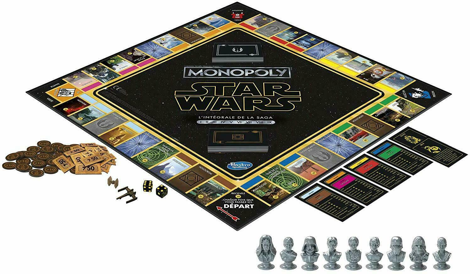 Monopoly: Star Wars - L'Intégrale de la Saga Eclate
