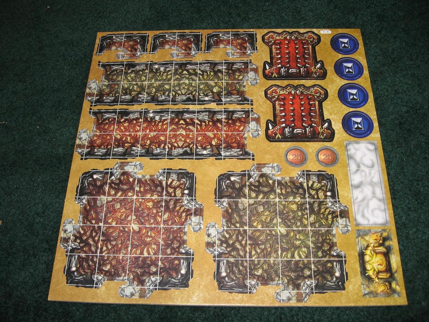 Descent: Voyages Dans les Ténèbres - L'Autel du Désespoir Tuiles