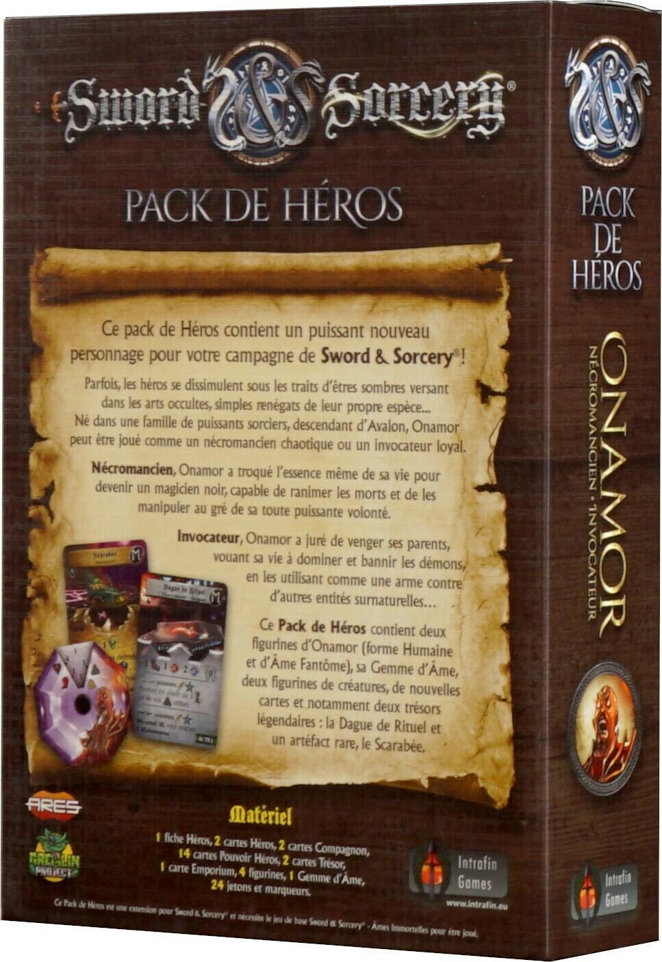 Sword & Sorcery: Pack de Héros - Onamor Back 3d
