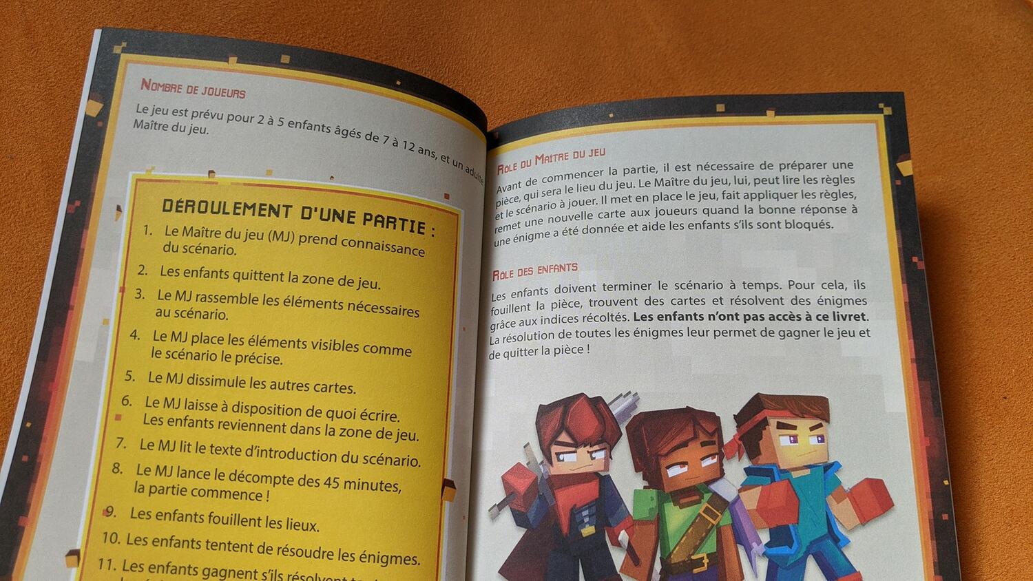 Escape Box: Minecraft Dungeons Eclate