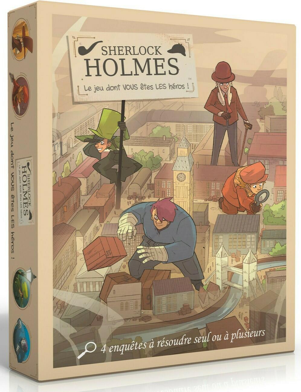 Sherlock Holmes & Associés: Le Jeu Dont Vous Êtes les Héros ! Cover 3d