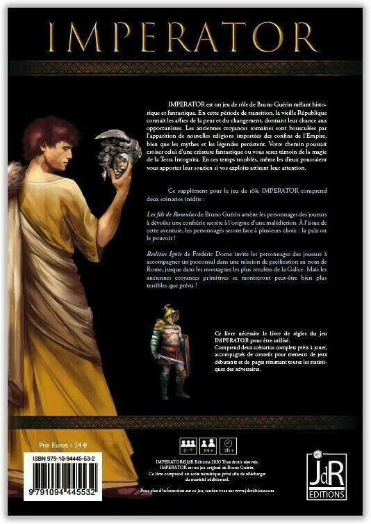 Imperator: Scénarios - Les Fils de Romulus & Reditus Ignis Back