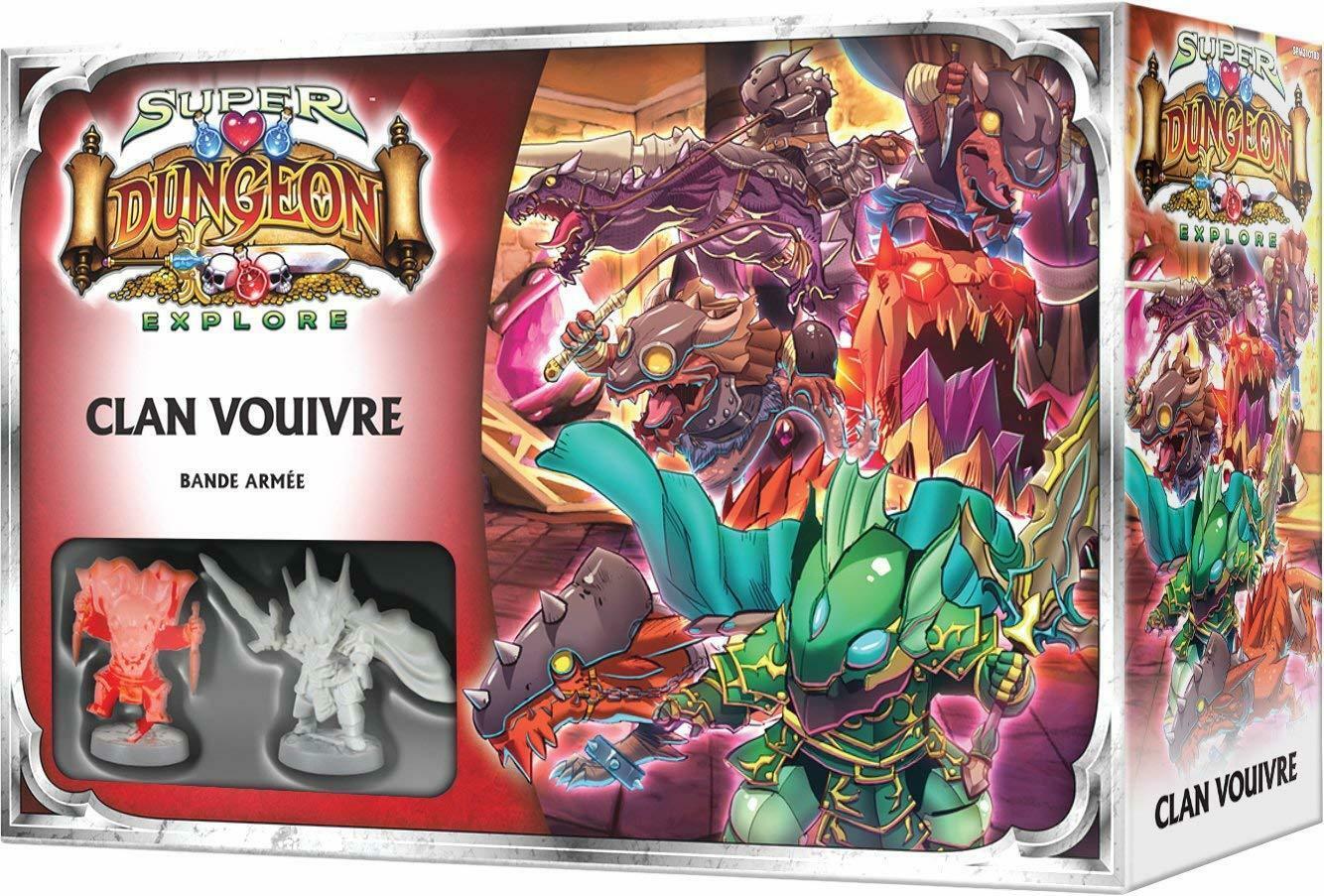Super Dungeon Explore: Bandes Armées - Clan Vouivre Cover 3d
