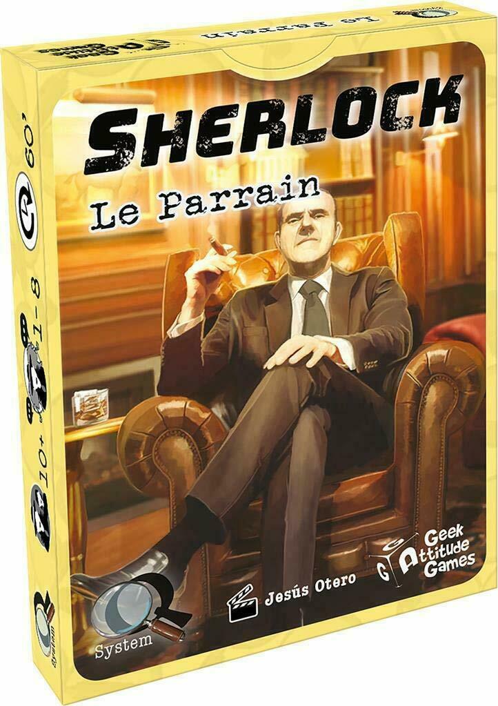 Sherlock: Le Parrain Cover 3d