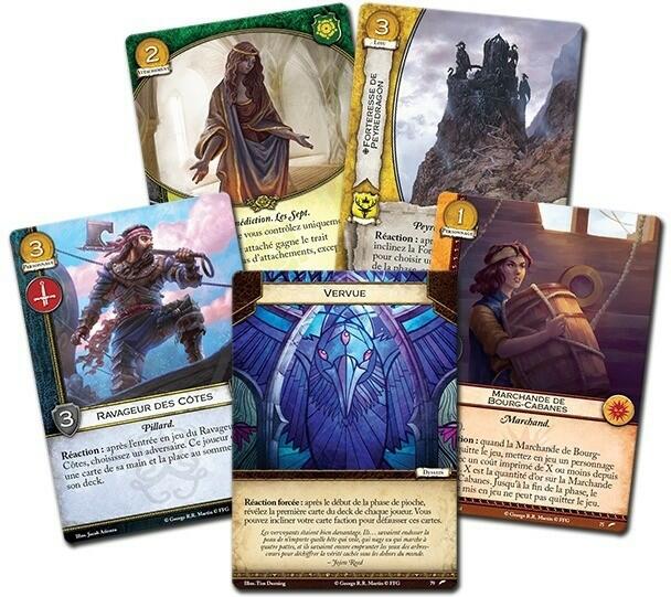 Le Trône de Fer: Le Jeu de Cartes - Faveur des Anciens Dieux Cartes