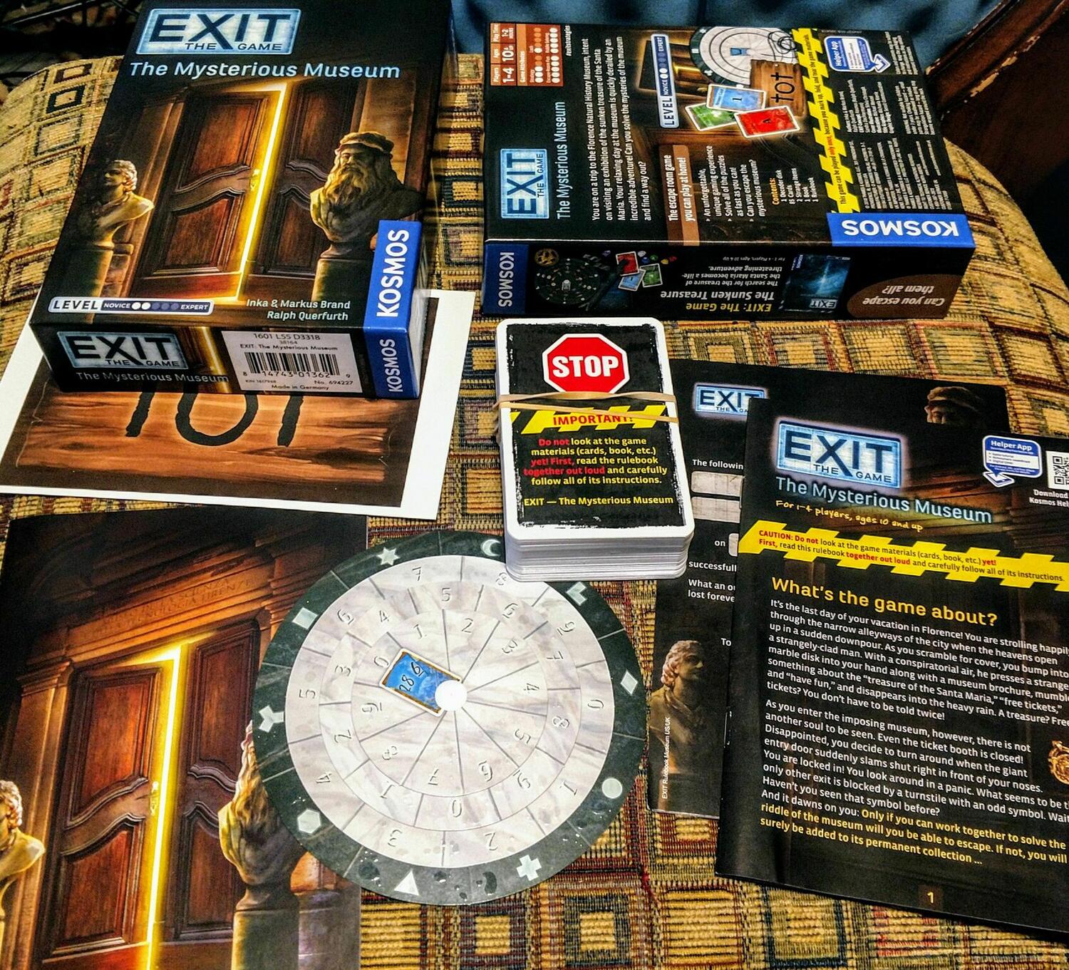 EXIT: Le Jeu - Le Musée Mystérieux Eclate