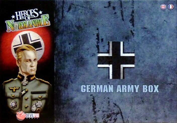 Heroes of Normandie: German Army Box Cover