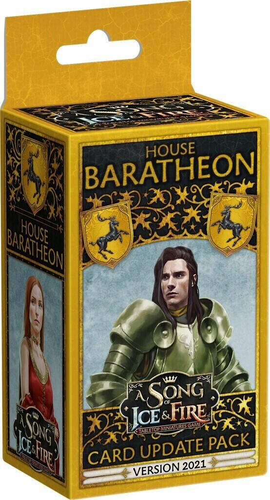 Le Trône de Fer: Le Jeu de Figurines - Maison Baratheon - Paquet de Mise à Jour - Edition 2021 Cover 3d