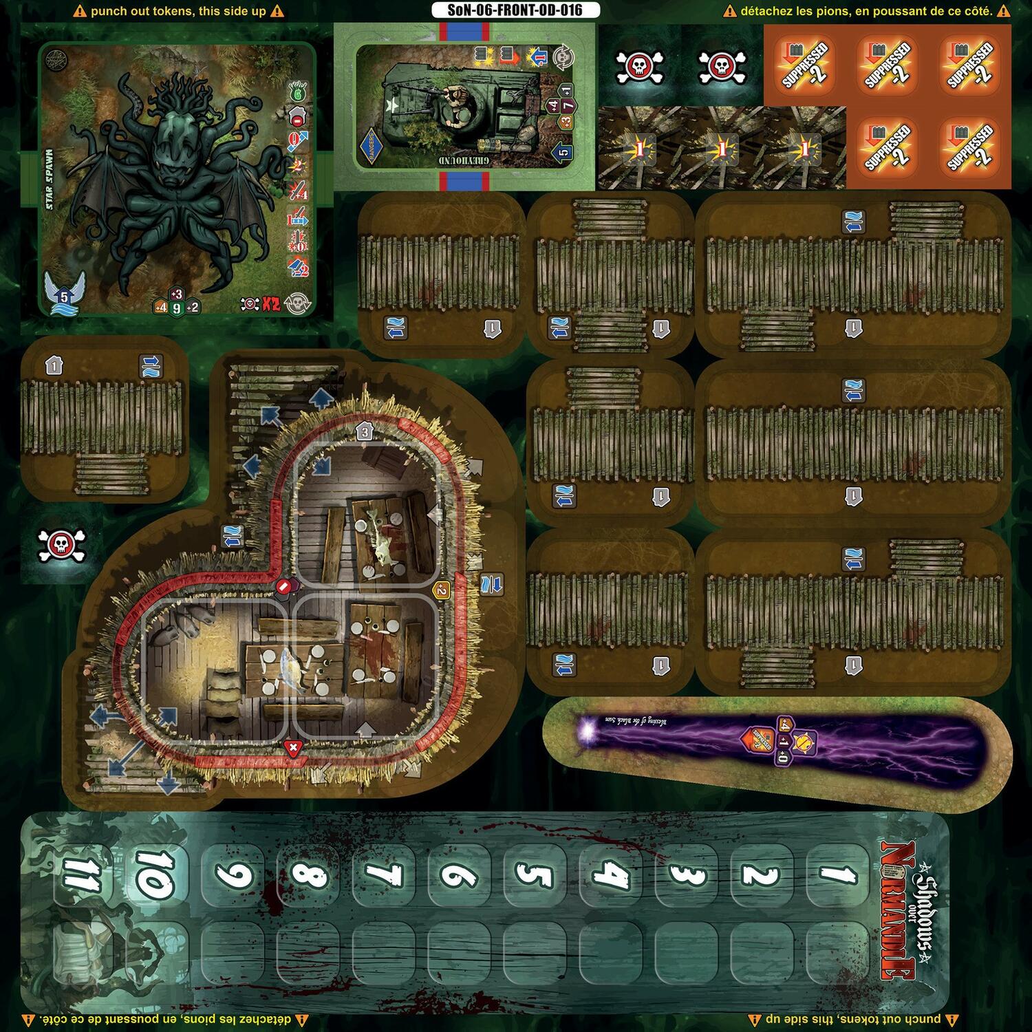 Shadows over Normandie Tuiles