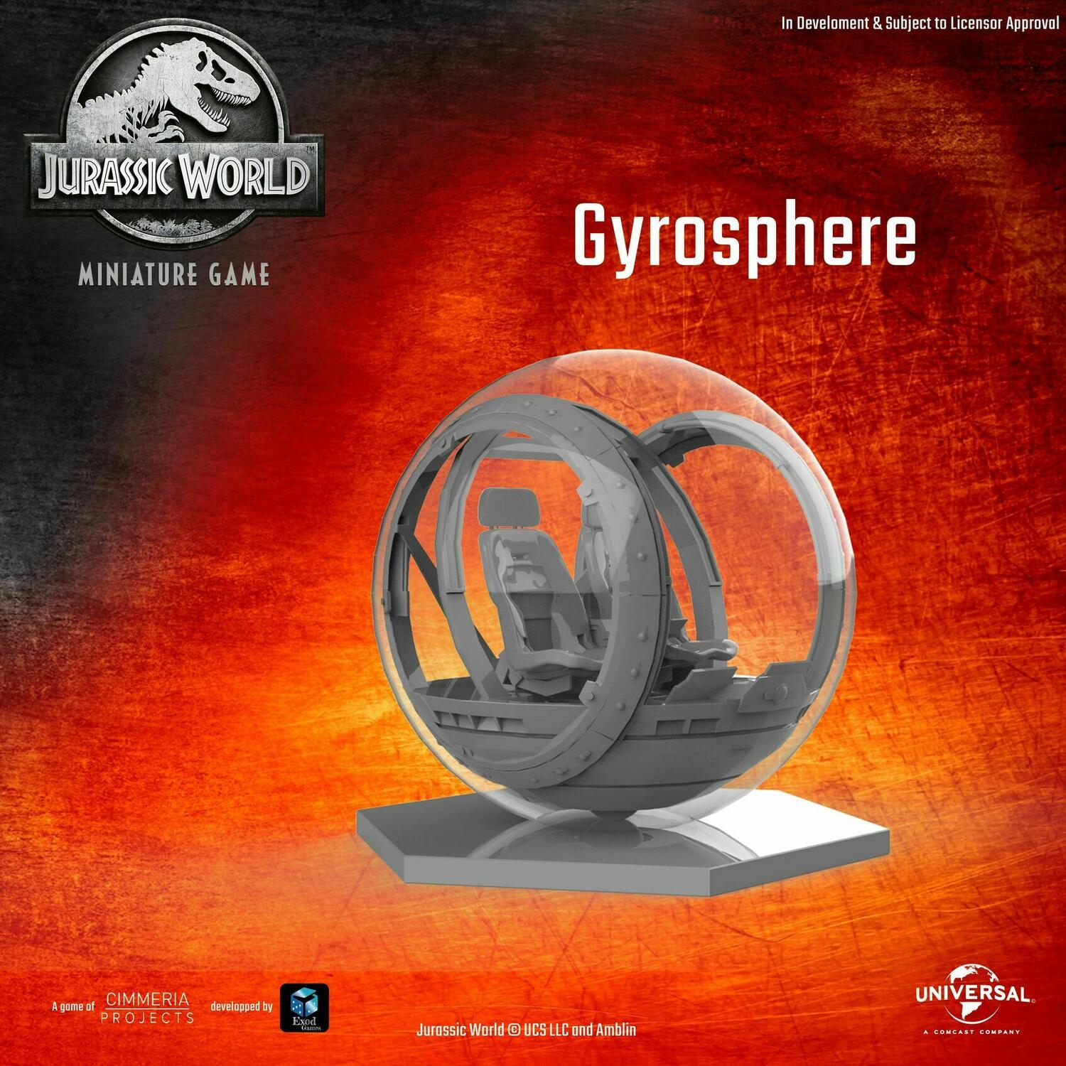 Jurassic World: Miniature Game Gyrosphere
