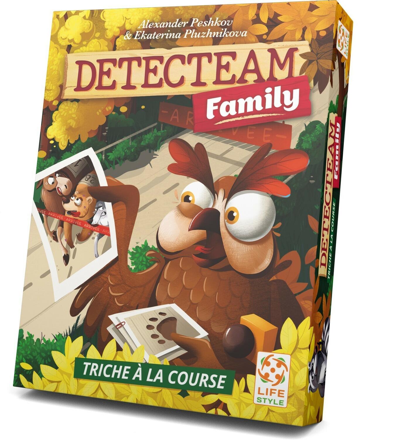 Detecteam: Family - Triche à la Course Cover 3d