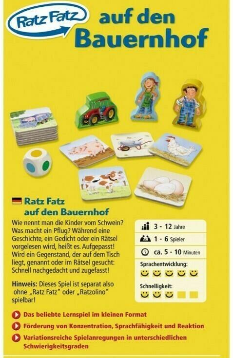 Ratz Fatz: Auf den Bauernhof Back