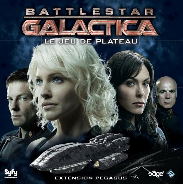 Battlestar Galactica: Le Jeu de Plateau - Pegasus Cover