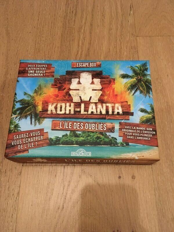 Escape Box: Koh Lanta - L'Île des Oubliés Cover 3d