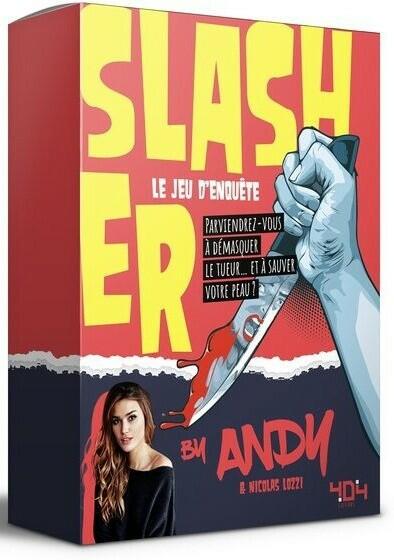Slasher: Le Jeu d'Enquête Cover 3d
