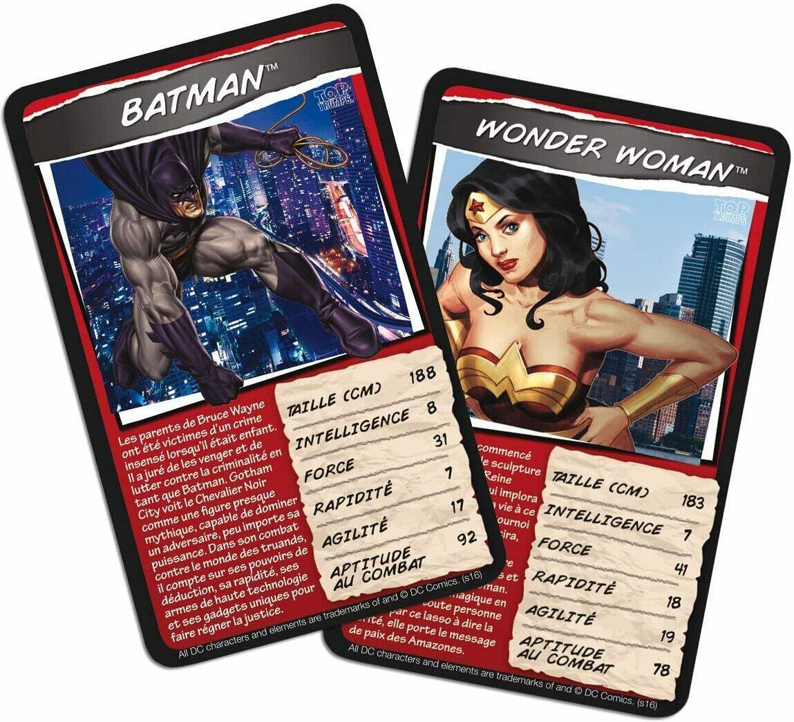 Top Trumps: Jeu de Bataille - DC Comics Cartes
