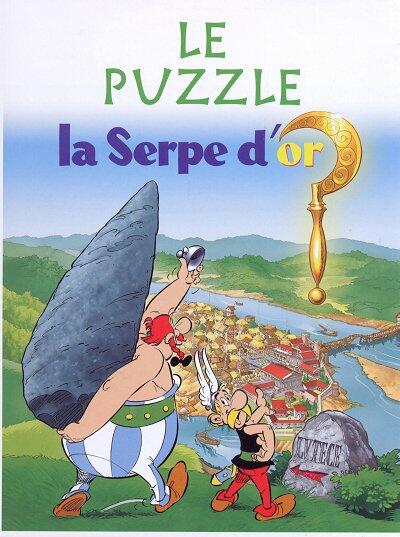 Le Puzzle: La Serpe d'Or Cover
