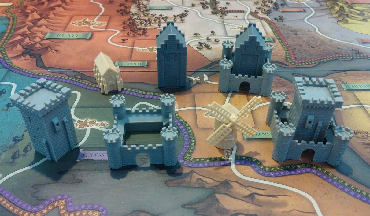 Fief: France 1429 - Bâtiments Zoom