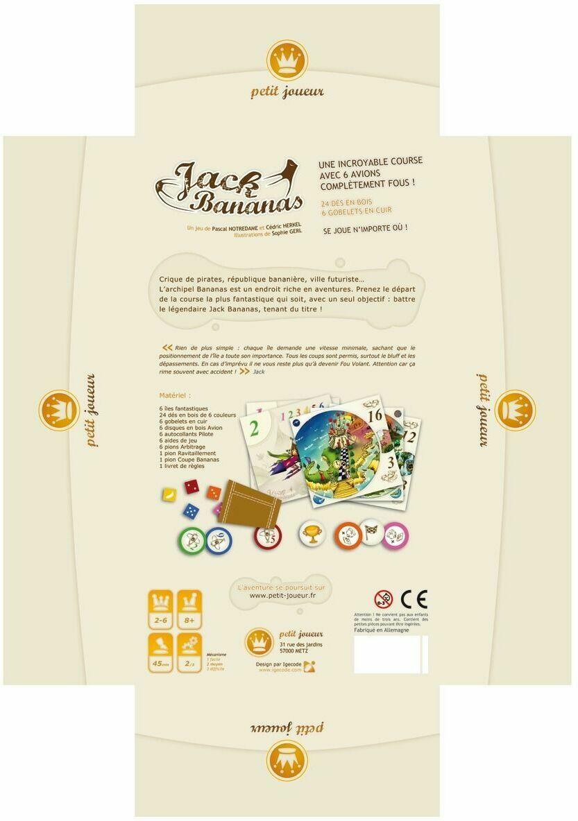 Jack Bananas Back Eclate