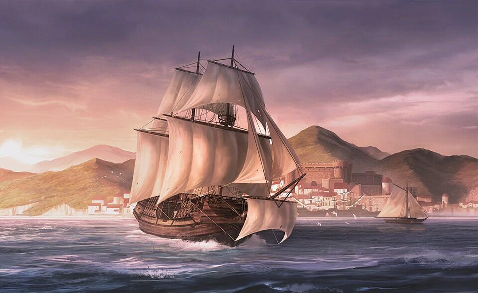 En Route vers les Indes Artwork