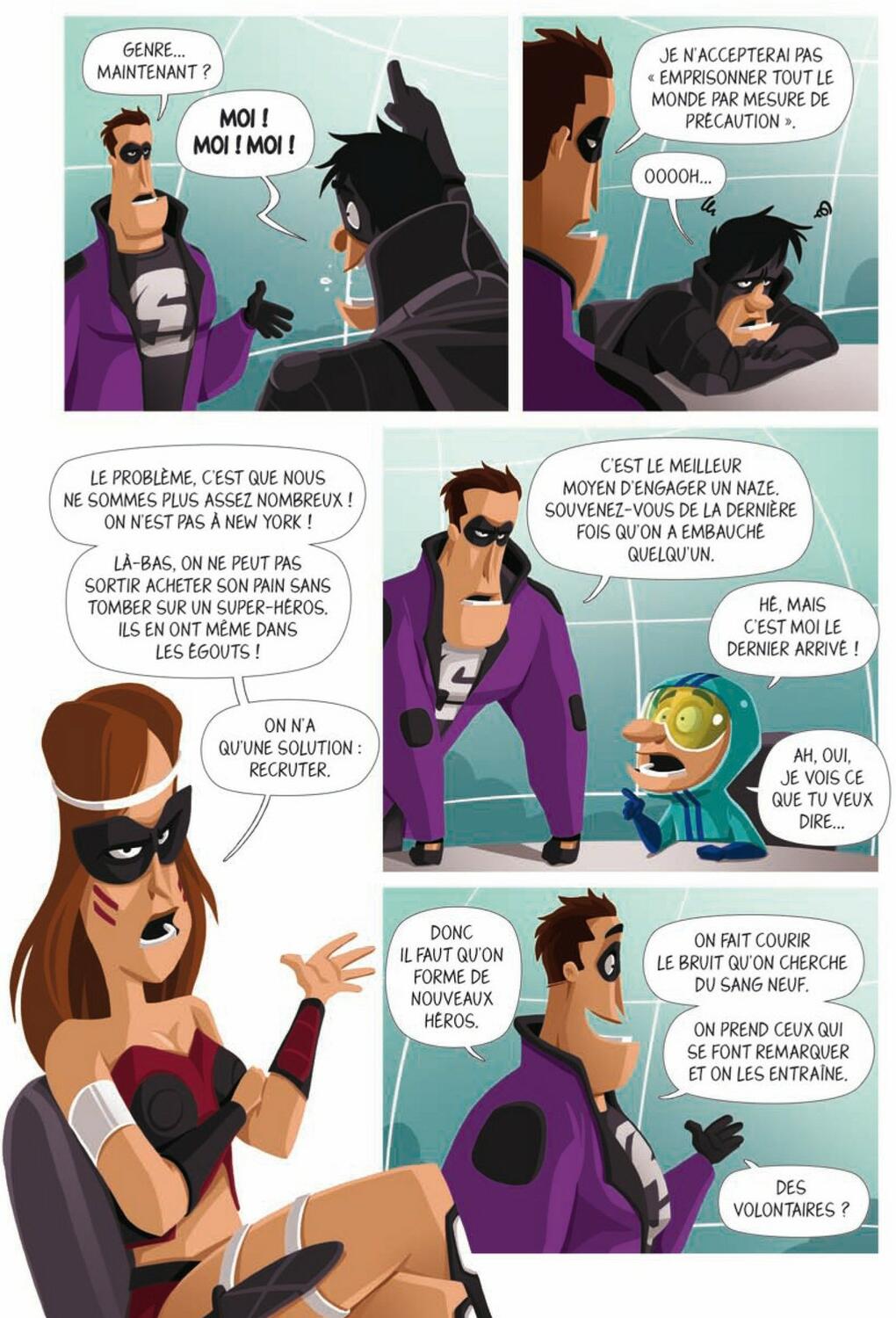 Mystery: La BD Dont Vous Êtes le Super Héros Page