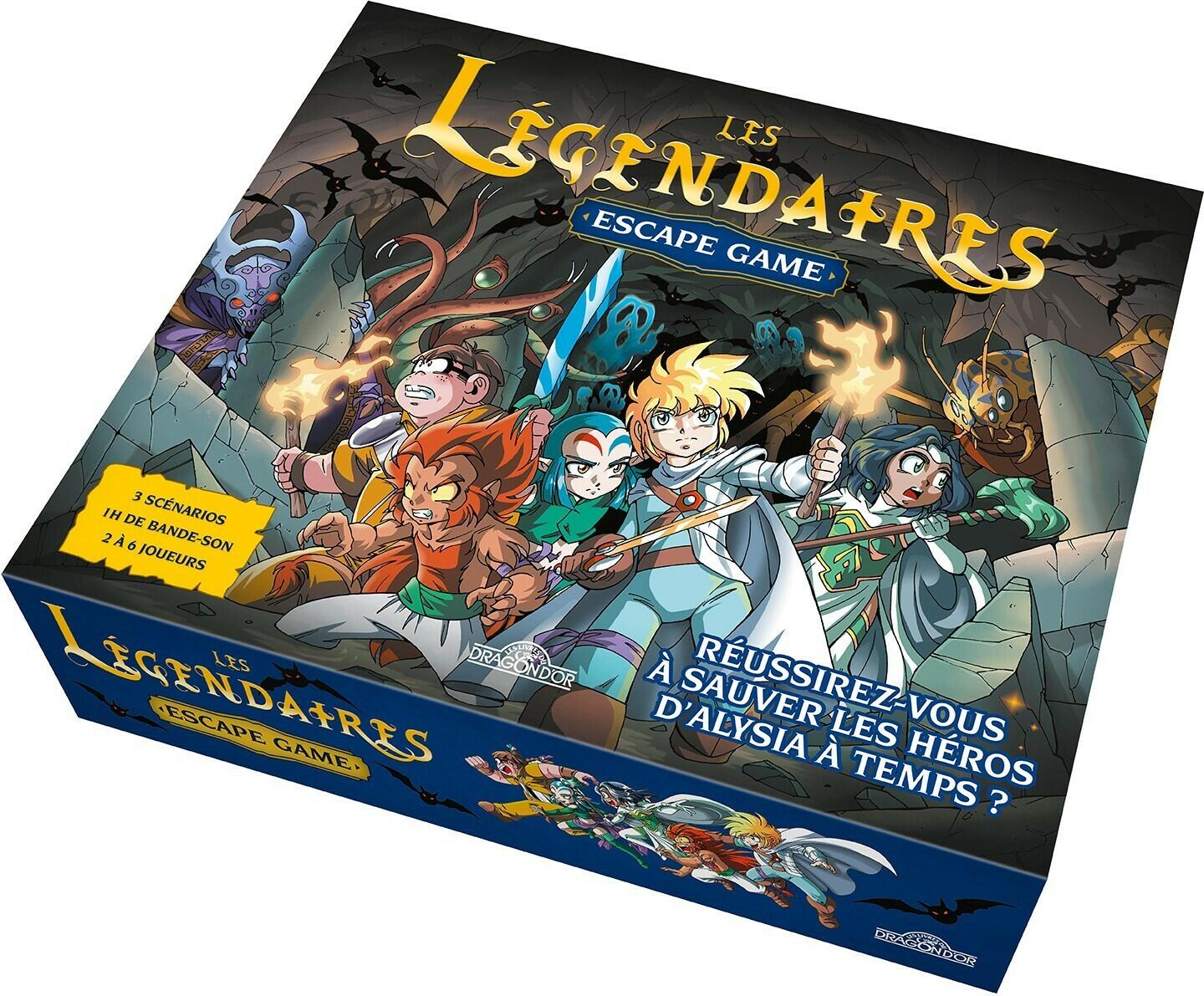 Escape Game: Les Légendaires Cover 3d