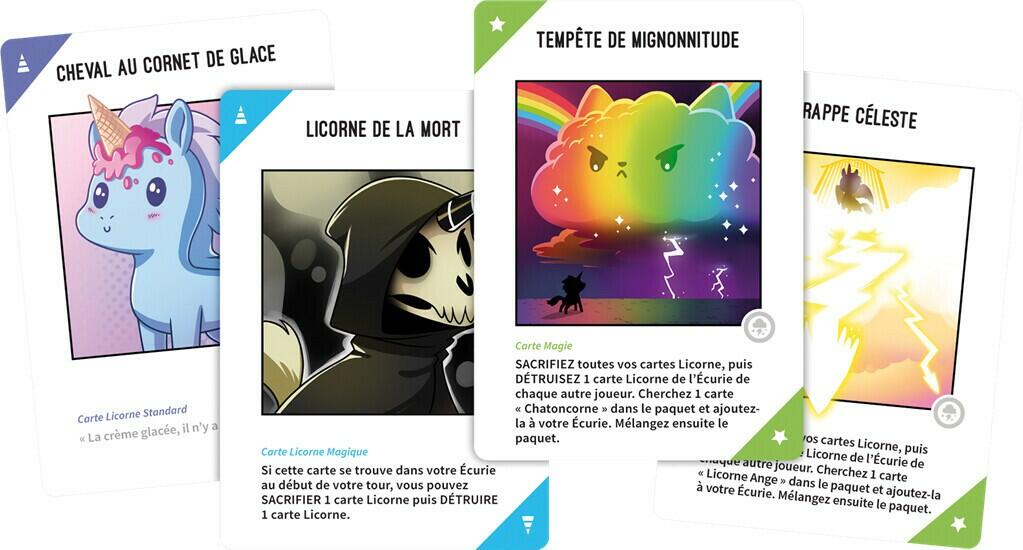 Unstable Unicorns: Apocalypse Arc-En-Ciel Cartes