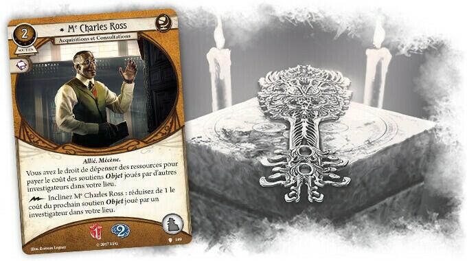 Horreur à Arkham: Le Jeu de Cartes - Le Serment Indicible Carte