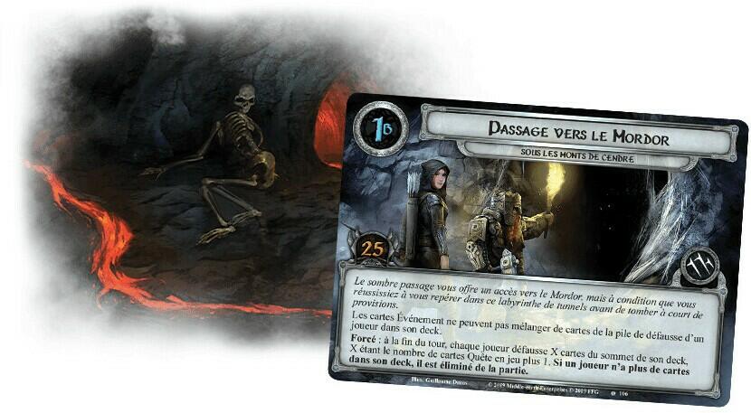Le Seigneur des Anneaux: Le Jeu de Cartes - Sous les Monts de Cendre Carte