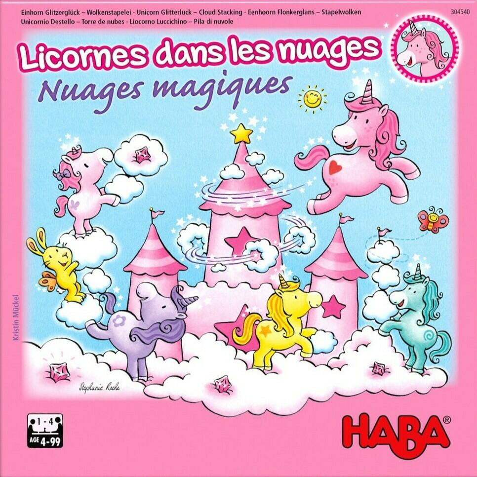 Licornes Dans les Nuages: Nuages Magiques Cover