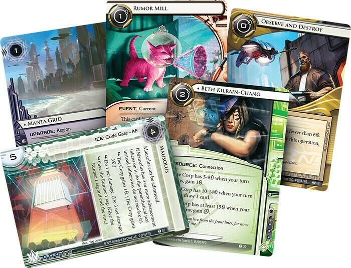 Android: Netrunner - 23 Secondes Cartes