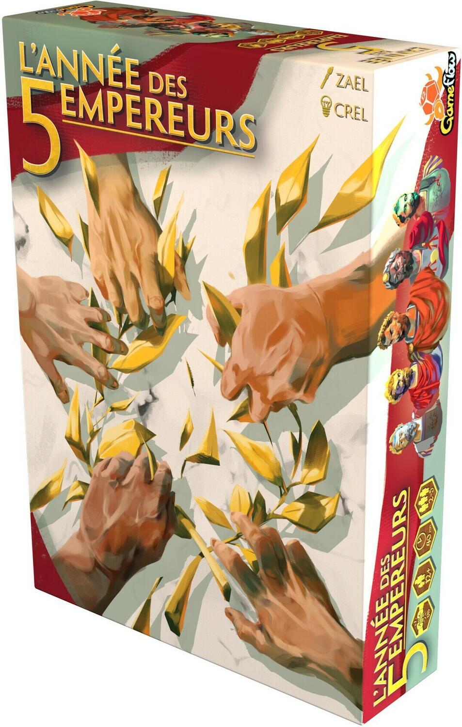 L'Année des 5 Empereurs Cover 3d