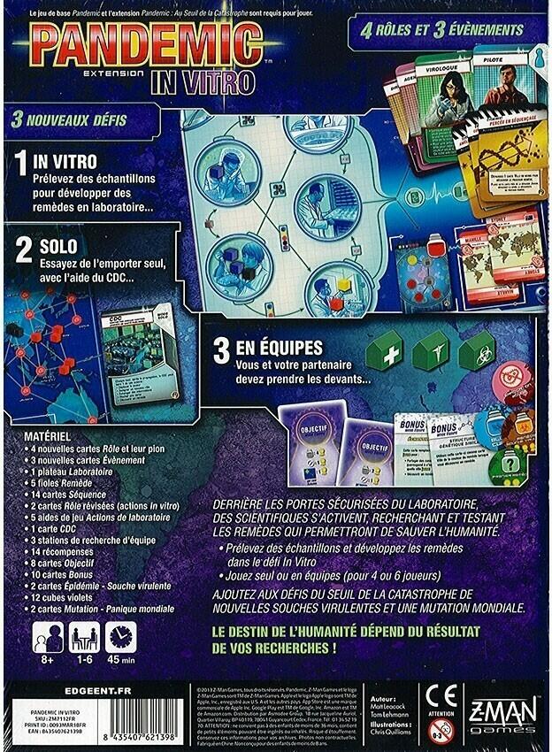 Pandemic: In Vitro Back