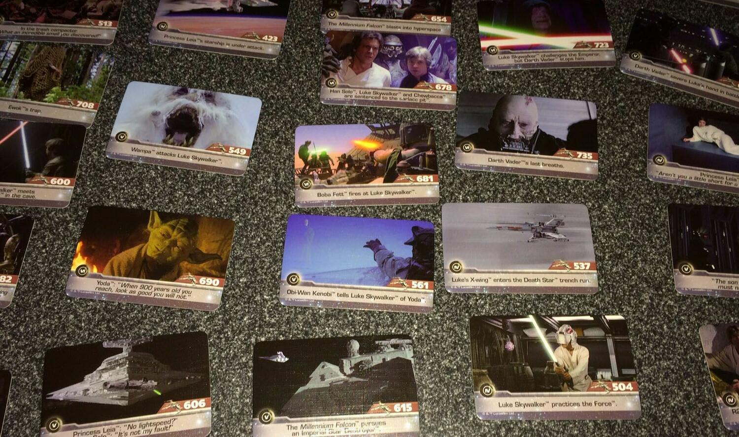 Timeline: Star Wars Cartes