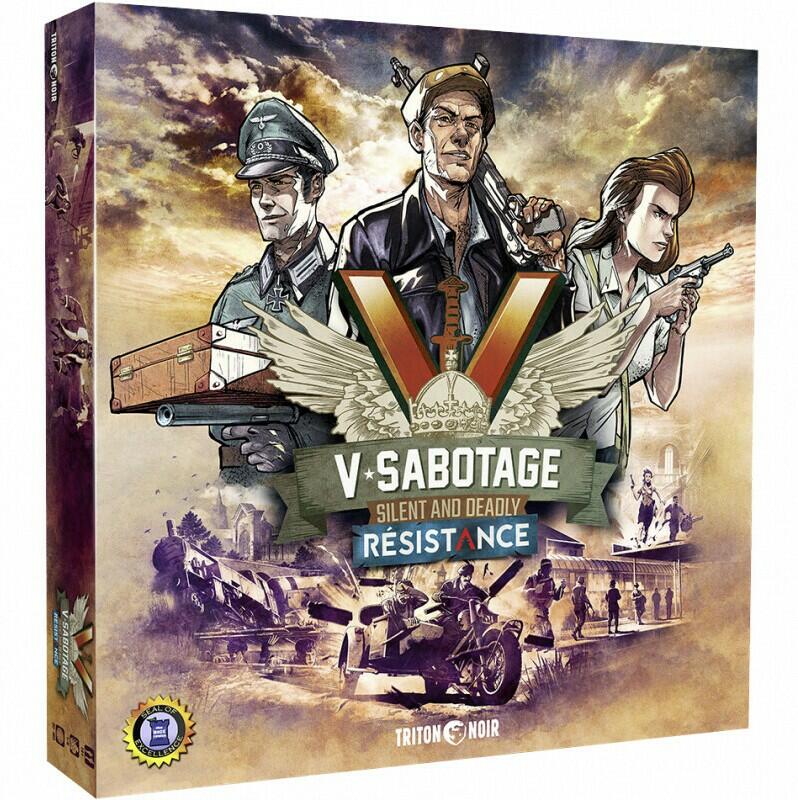 V-Sabotage: Résistance Cover 3d