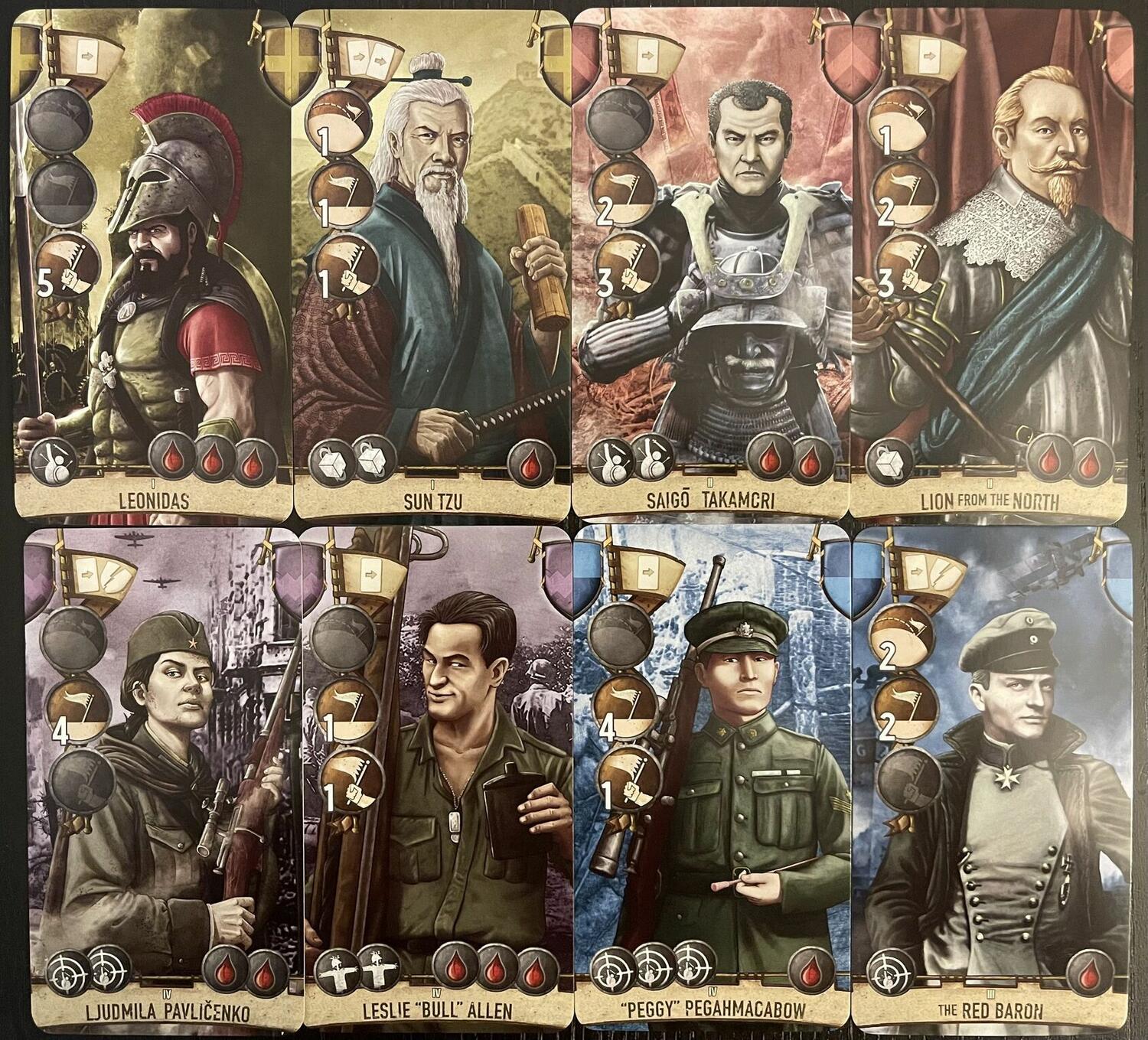 A Battle Through History Cartes