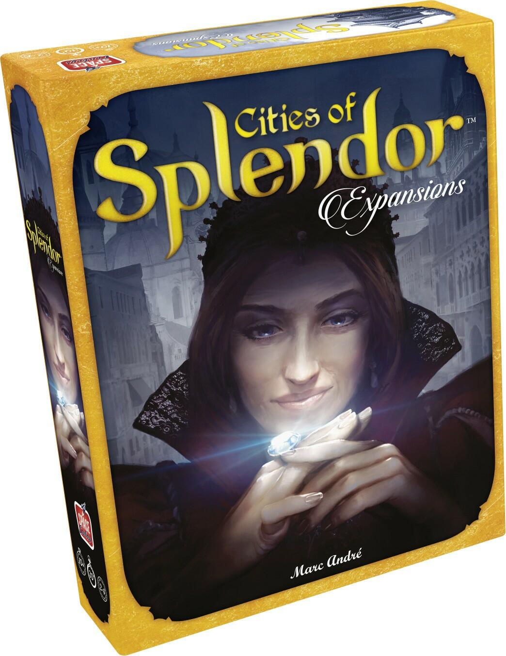 Splendor: Cities of Splendor Cover 3d