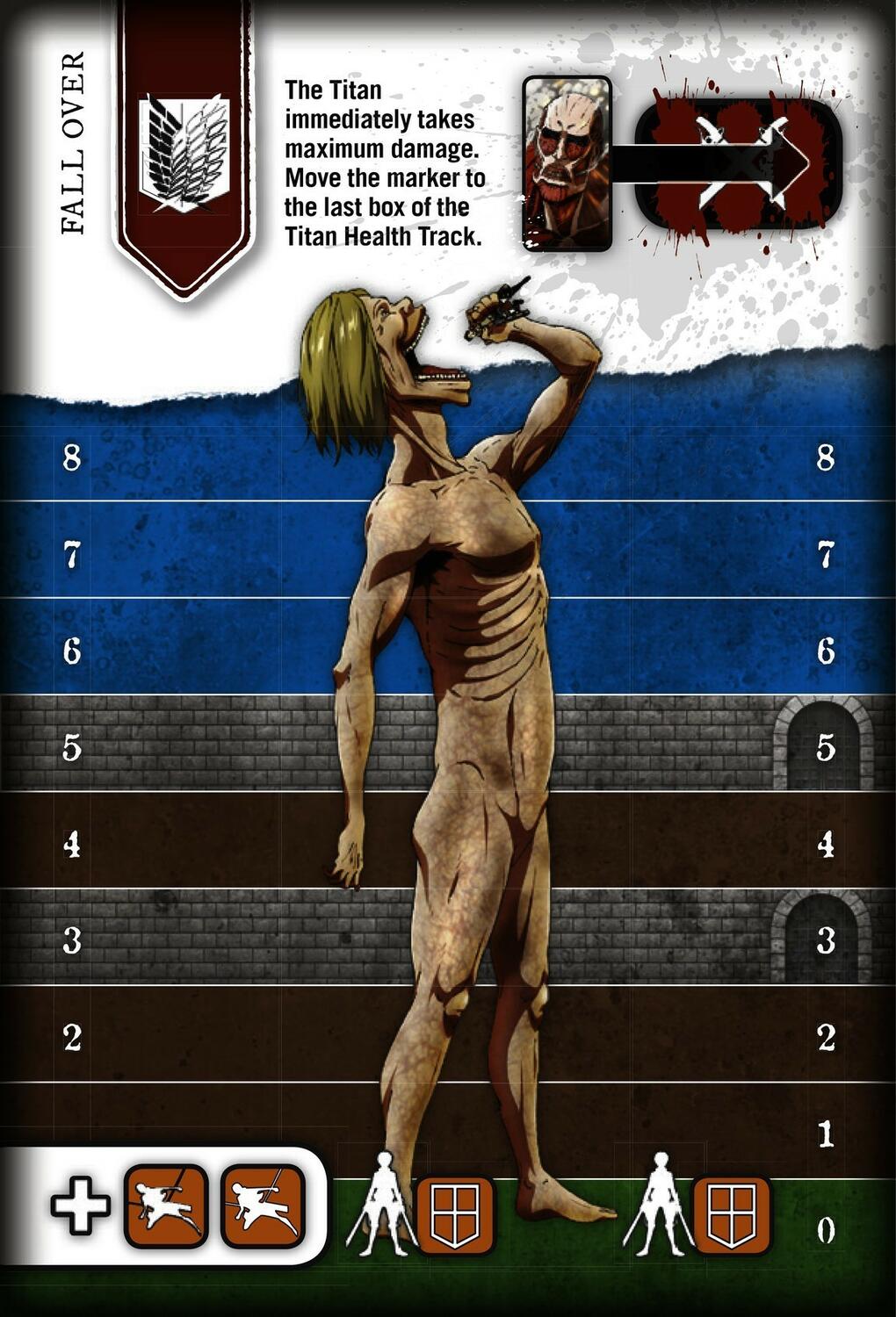 Attack on Titan: Le Dernier Rempart Carte