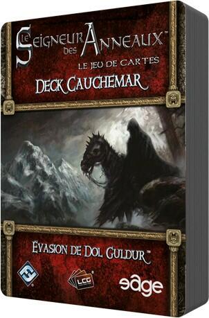 Le Seigneur des Anneaux: Le Jeu de Cartes - Deck Cauchemar - Évasion de Dol Guldur Cover 3d