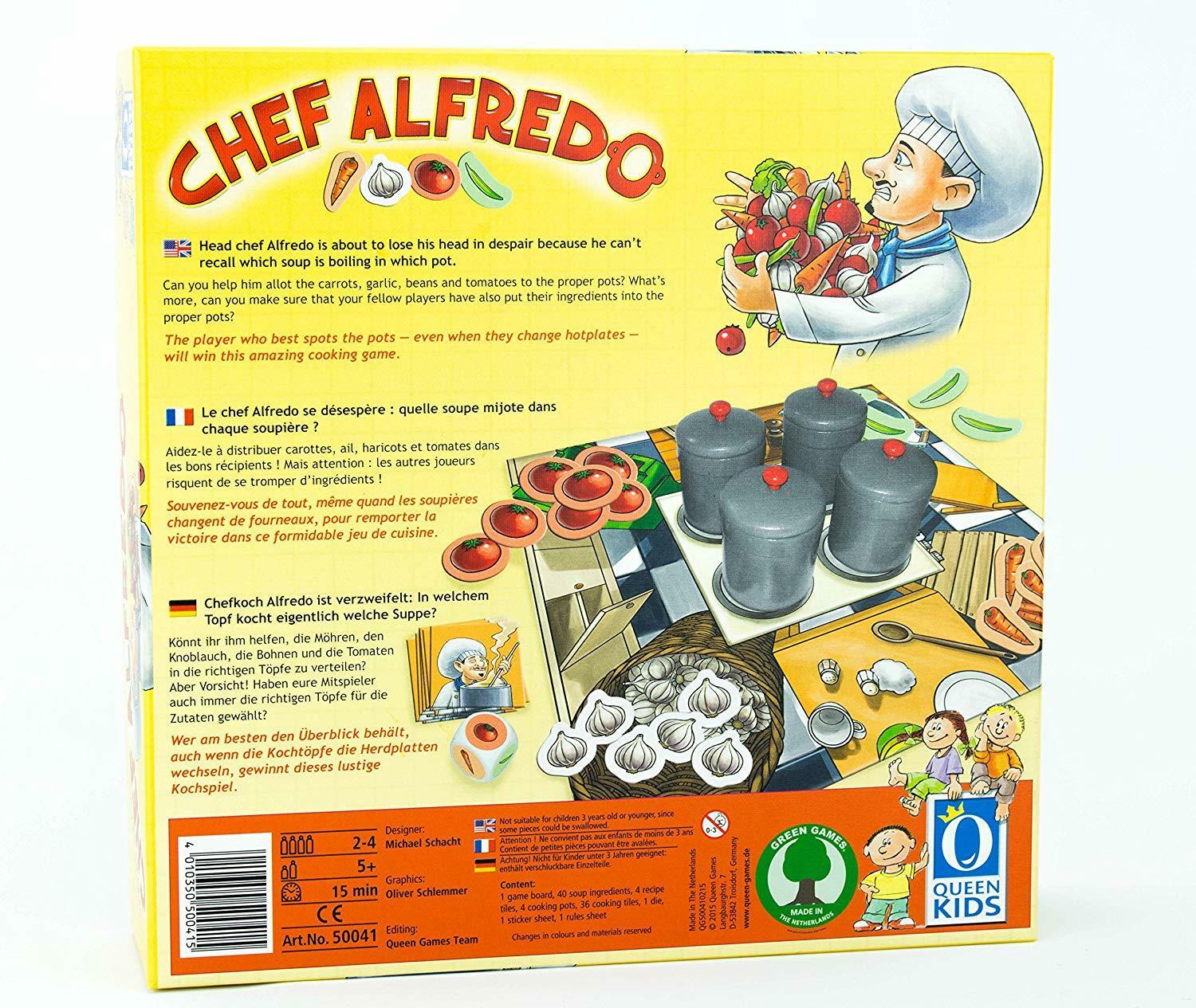 Chef Alfredo Back 3d