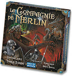 Les Chevaliers de la Table Ronde: La compagnie de Merlin Cover 3d