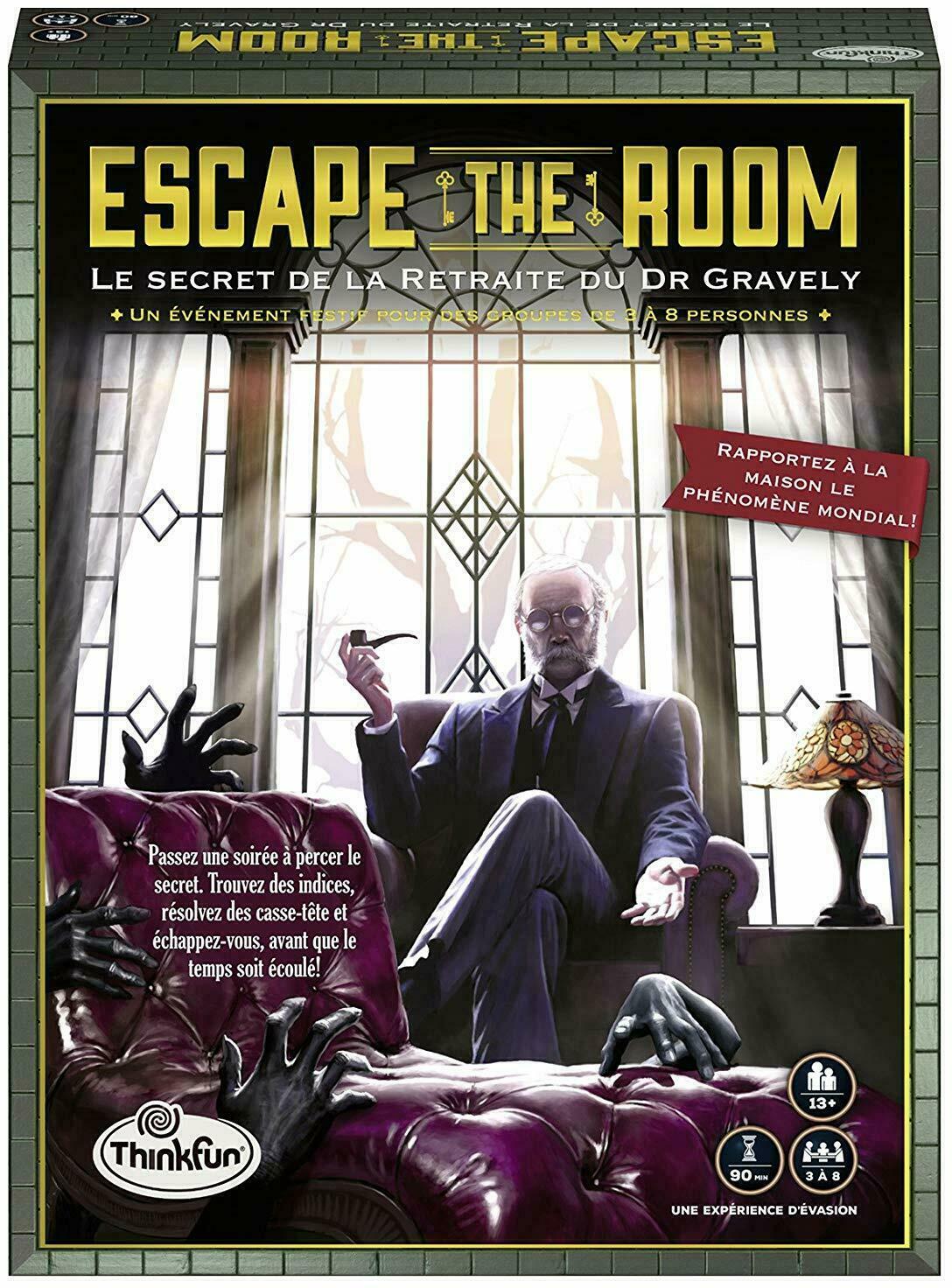 Escape The Room: Le Secret de la Retraite du Dr Gravety Cover 3d